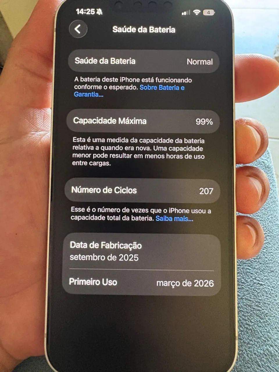 Iphone 16 e novo - Foto 5