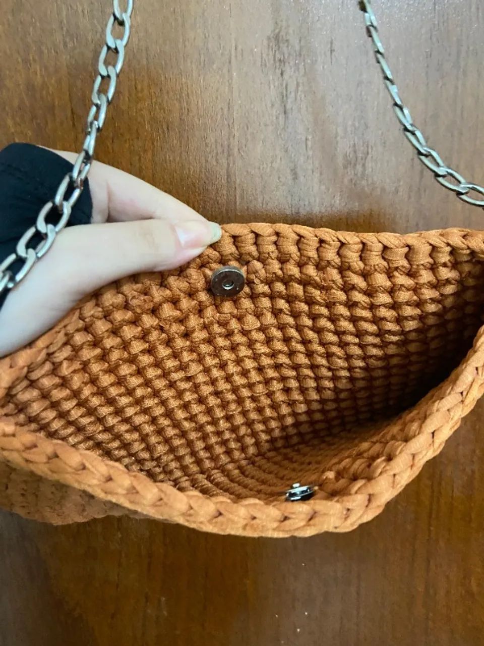 Bolsa de Mão, Crochê - Foto 3