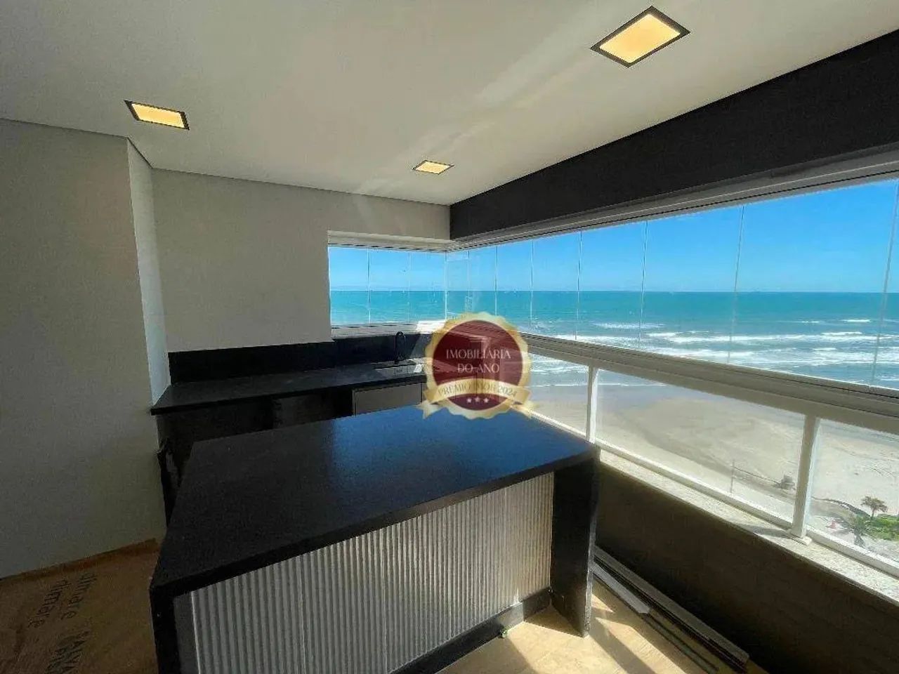 Apartamento frente mar em Praia Grande - Foto 4