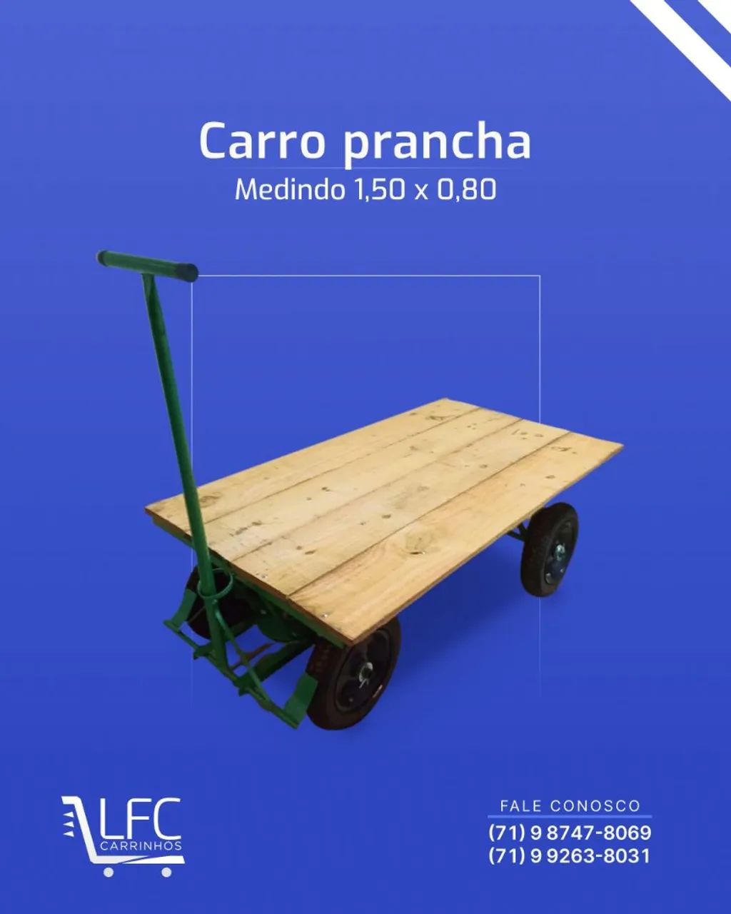 Carro plataforma 