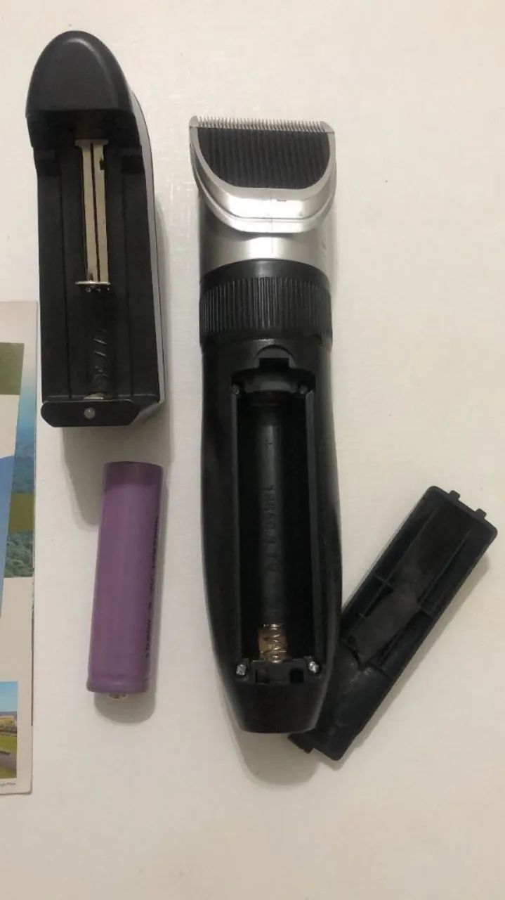 Máquina de Tosar Cachorro/Gato NZ-6168 | Só Trocar Bateria