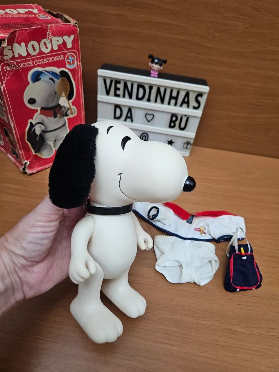 Boneco Snoopy antigo da Estrela - Foto 5