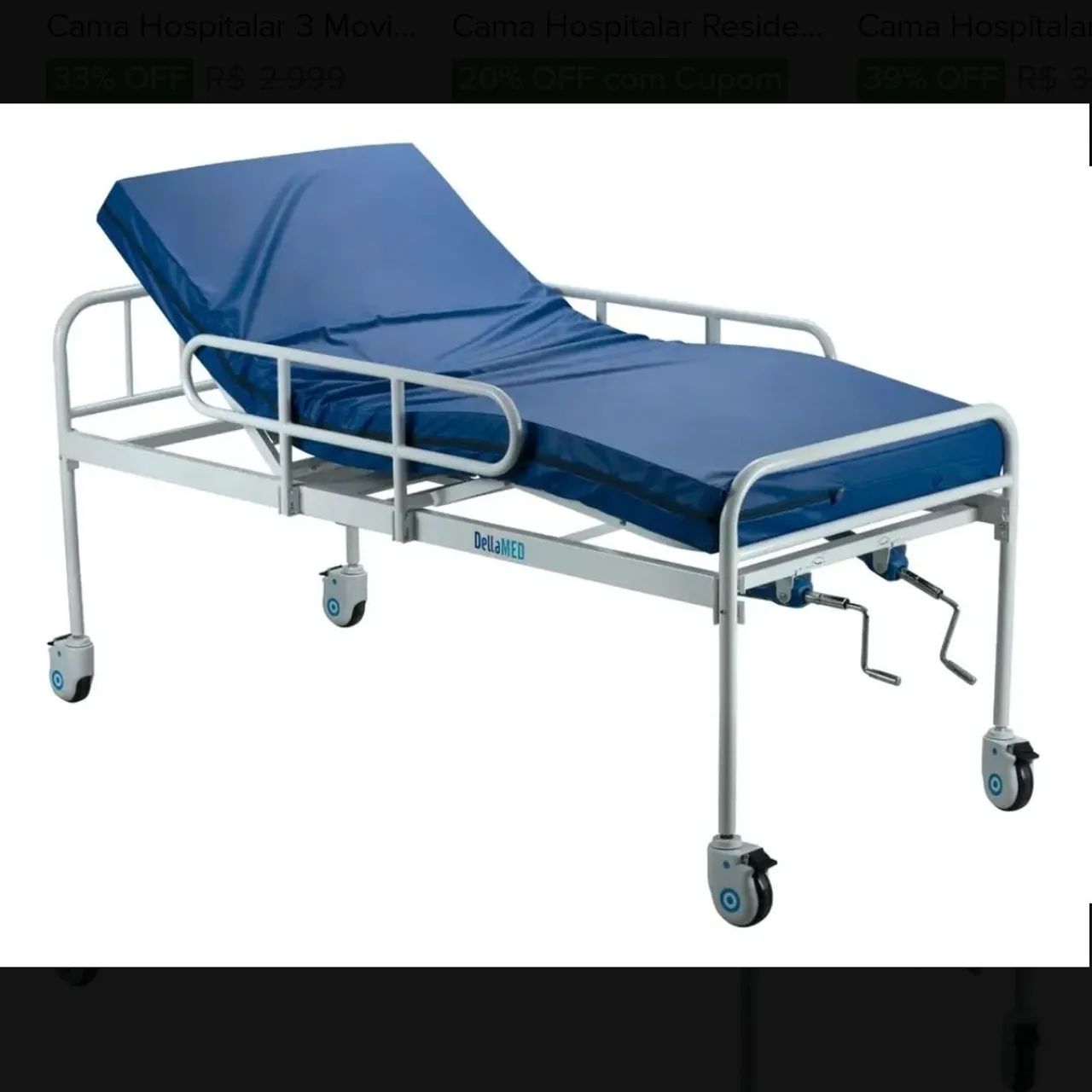 Cama geriatrica + colchão - Foto 5
