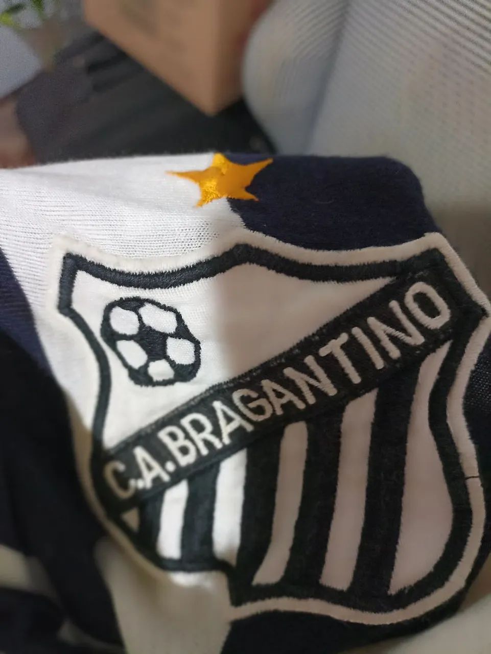 camisa do bragantino anos 70 - Foto 5