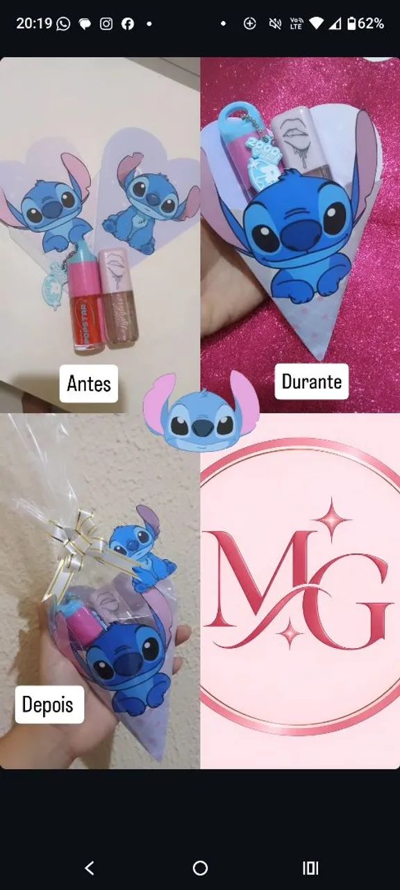 Mini buquê de make