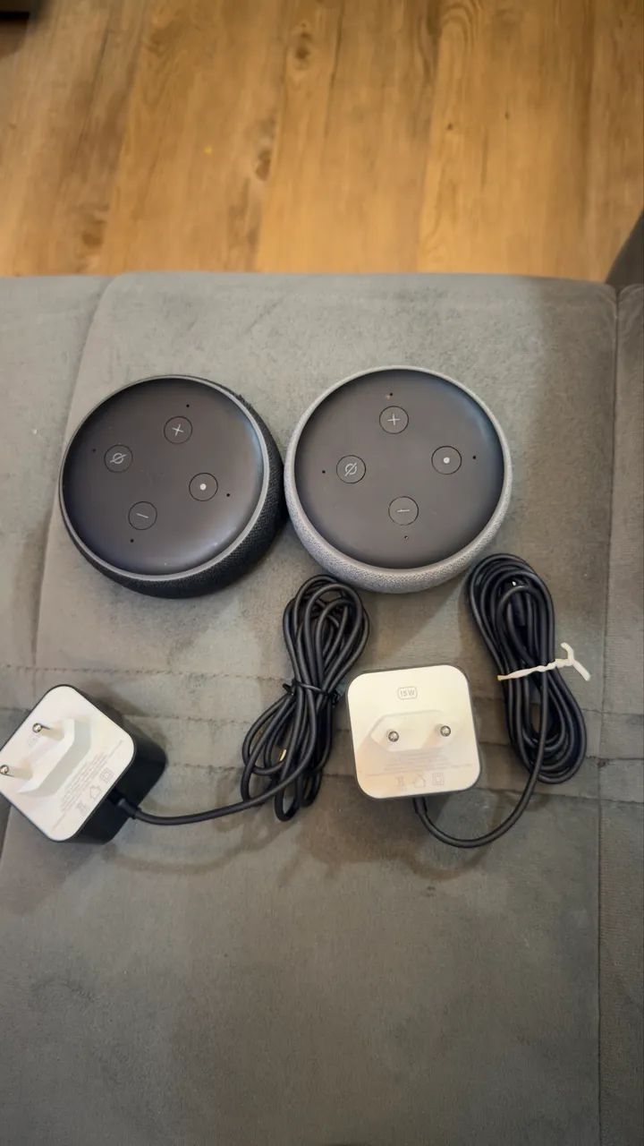 Kit 2 Amazon Echo Dot 3ª Geração Alexa - Originais - Funcionando Perfeitamente - Foto 2