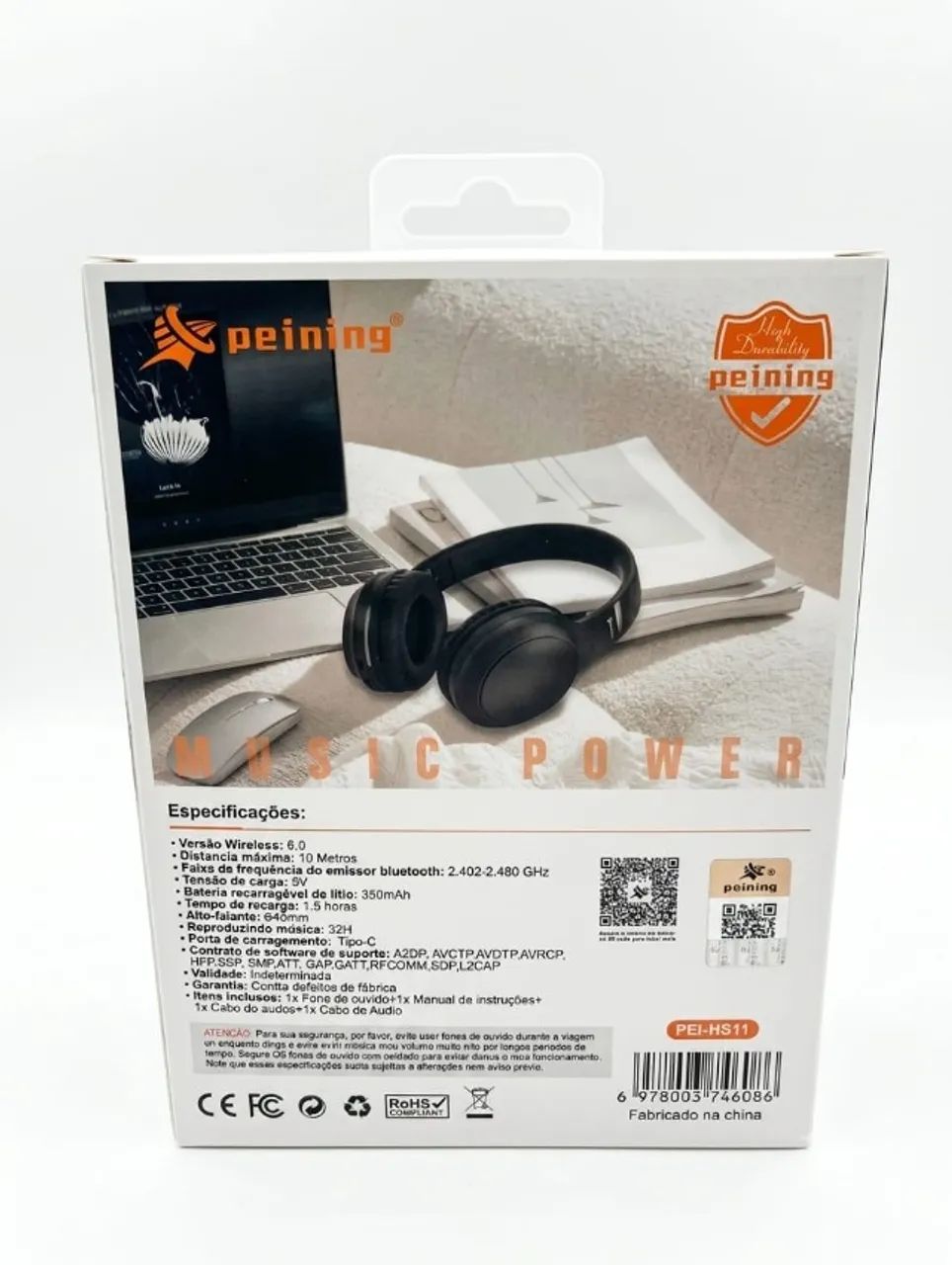 FONE BLUETOOTH HEADSET - Foto 4