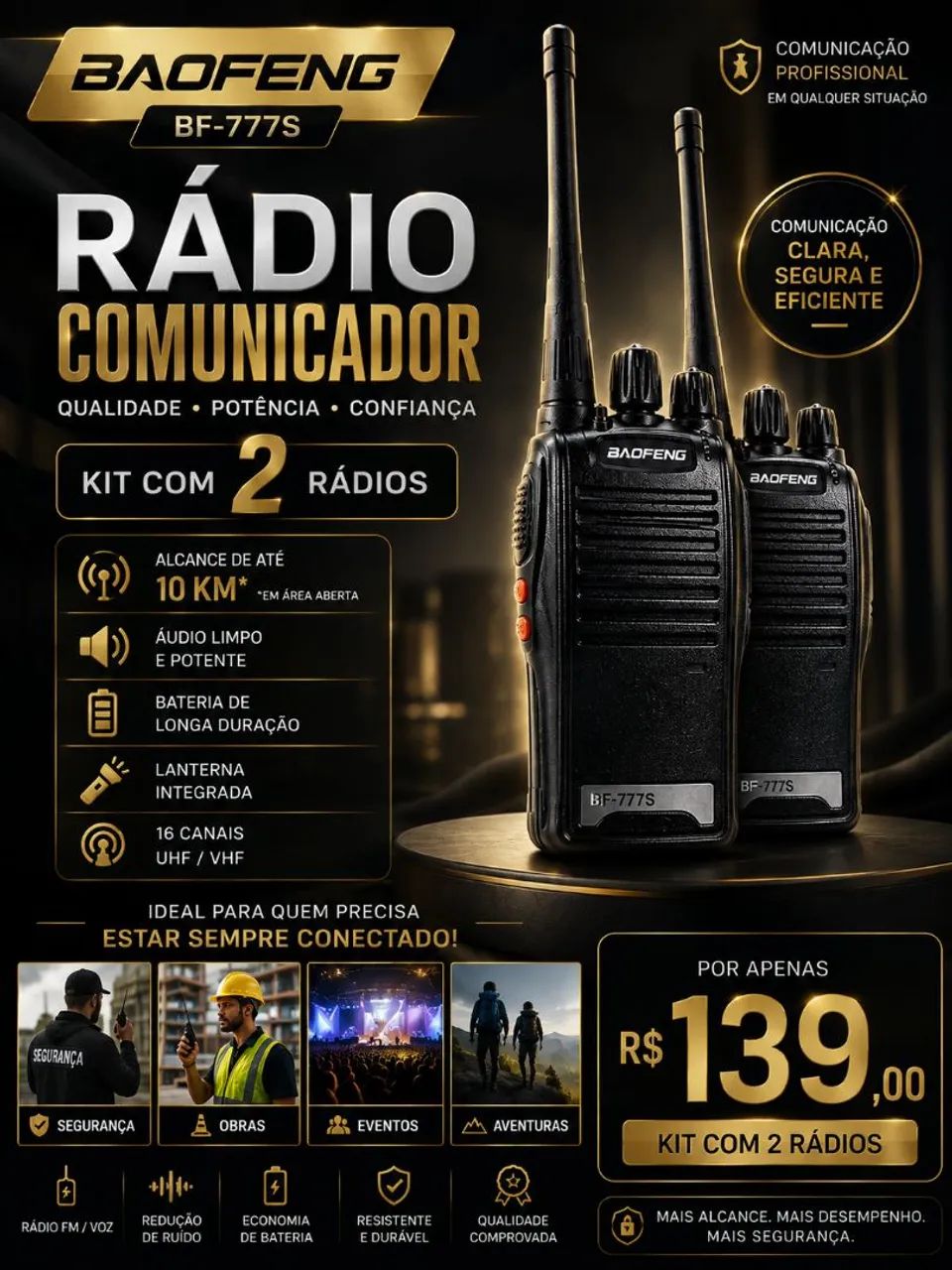 Rádio comunicador  - Foto 3