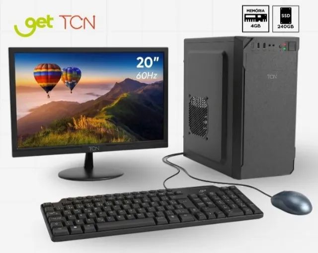 Pc Intel Core I5 Completo + Monitor 20" *ENTREGA GRÁTIS*
