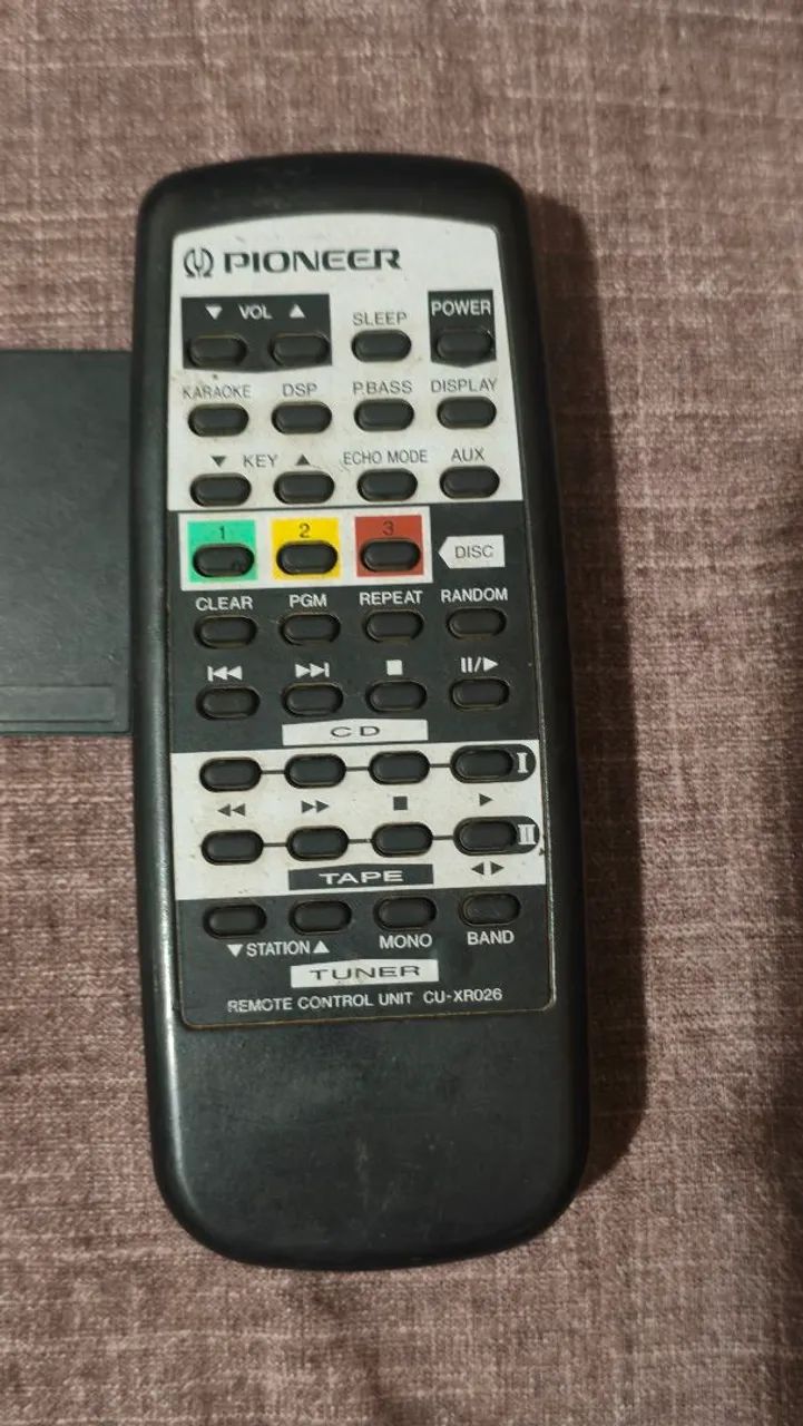 Controle remoto Pioneer system 