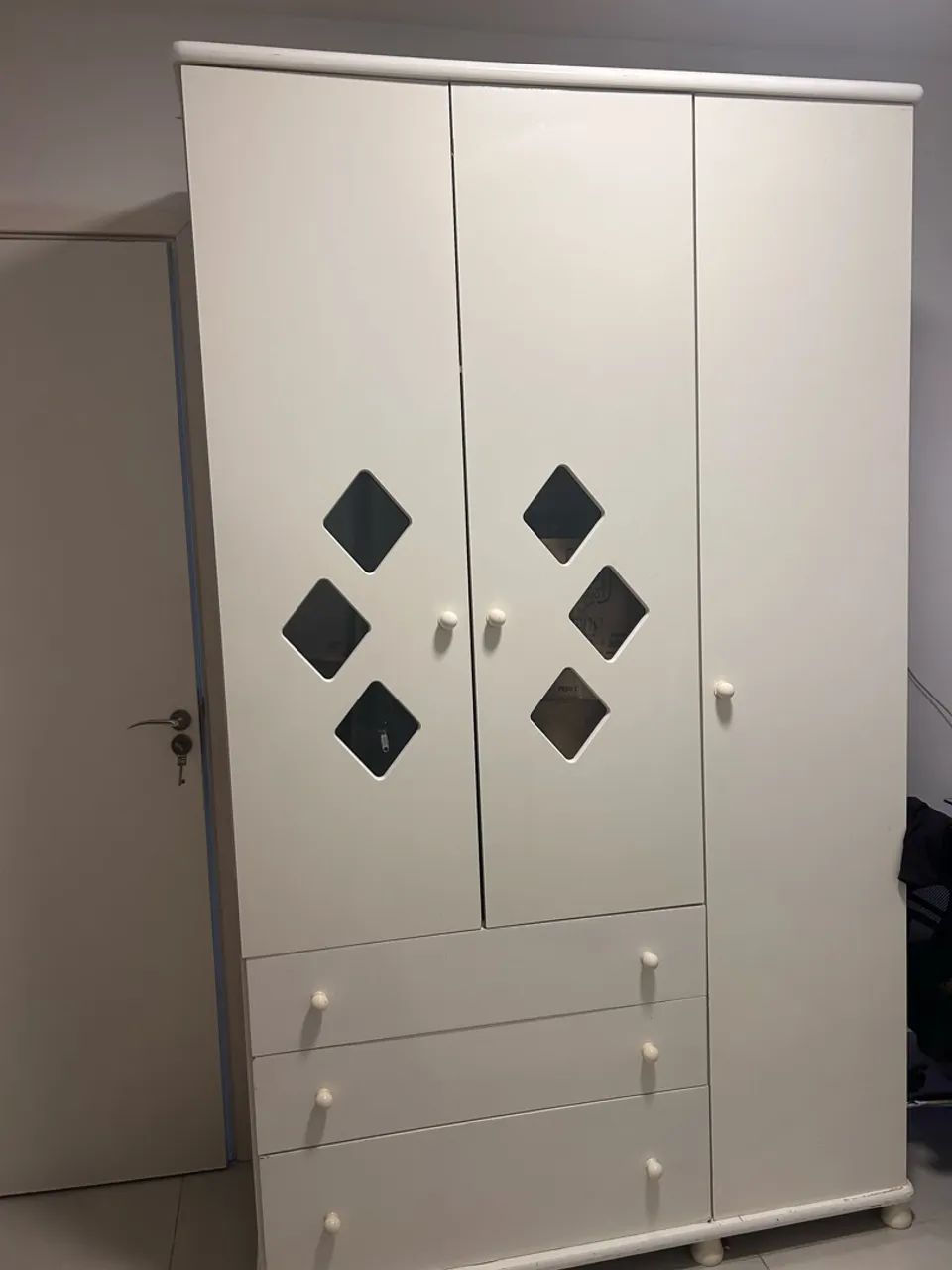 Guarda roupa Branco - Foto 4