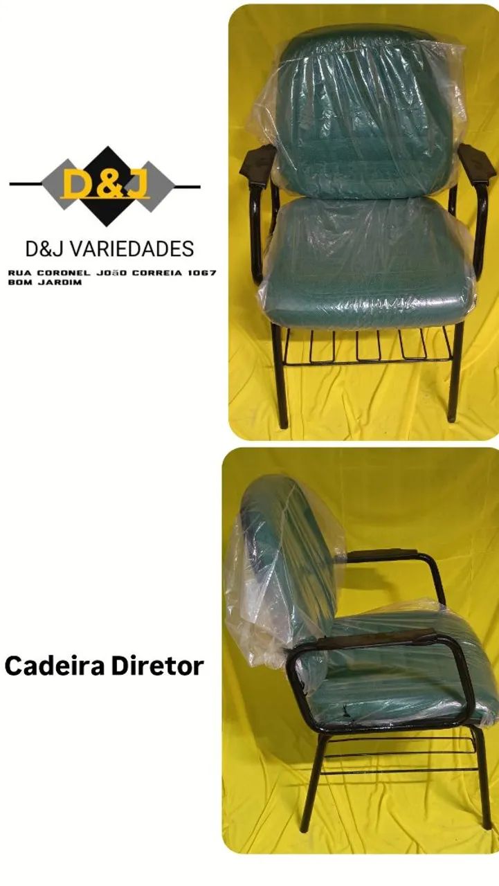 Cadeira diretor fixa  - Foto 3