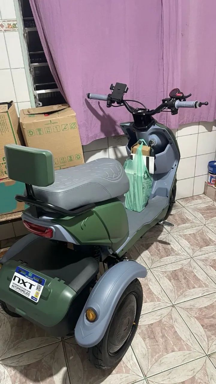 TRICICLO NXT ELETRICO (IMPECAVEL) - Foto 3