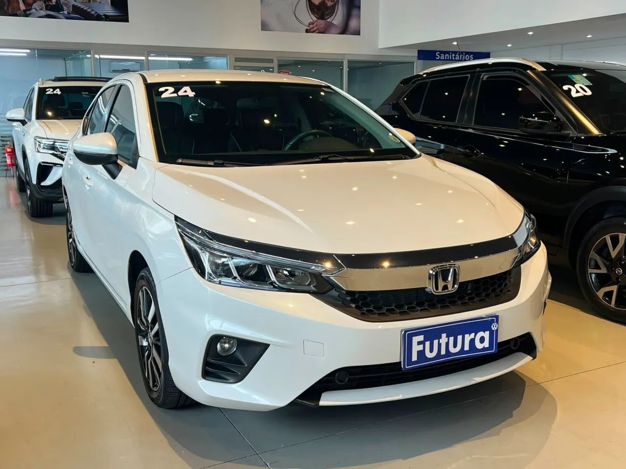 Honda City Hatchback EXL 1.5 Flex 16V Aut. 2024 - Foto 4