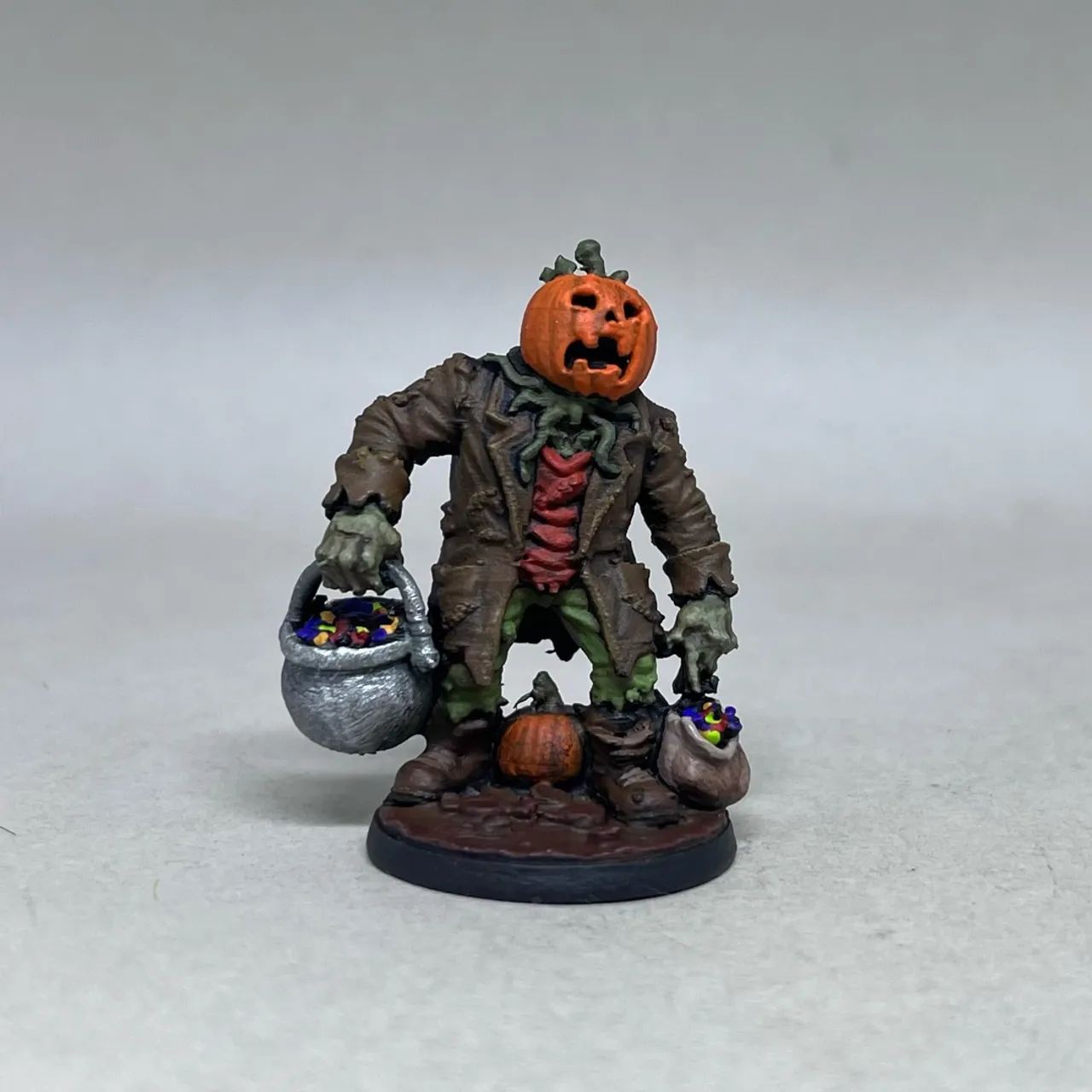 Miniatura Ladrão Abóbora Impressão 3D RPG de Mesa