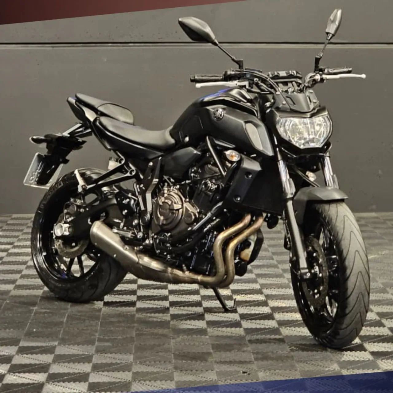  Yamaha MT-07 2020 Preta