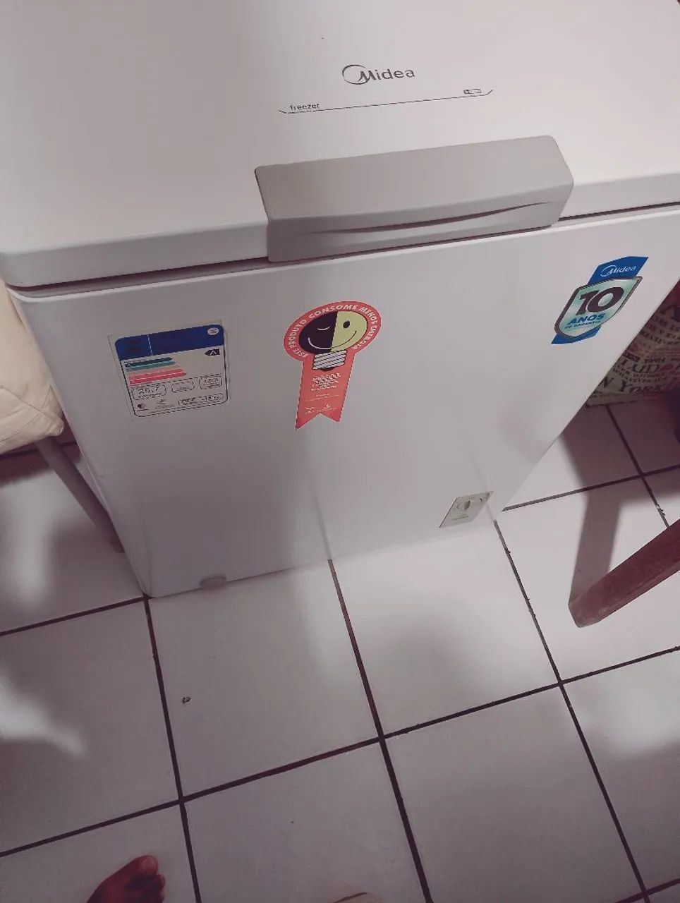 Freezer Midea 144lt.