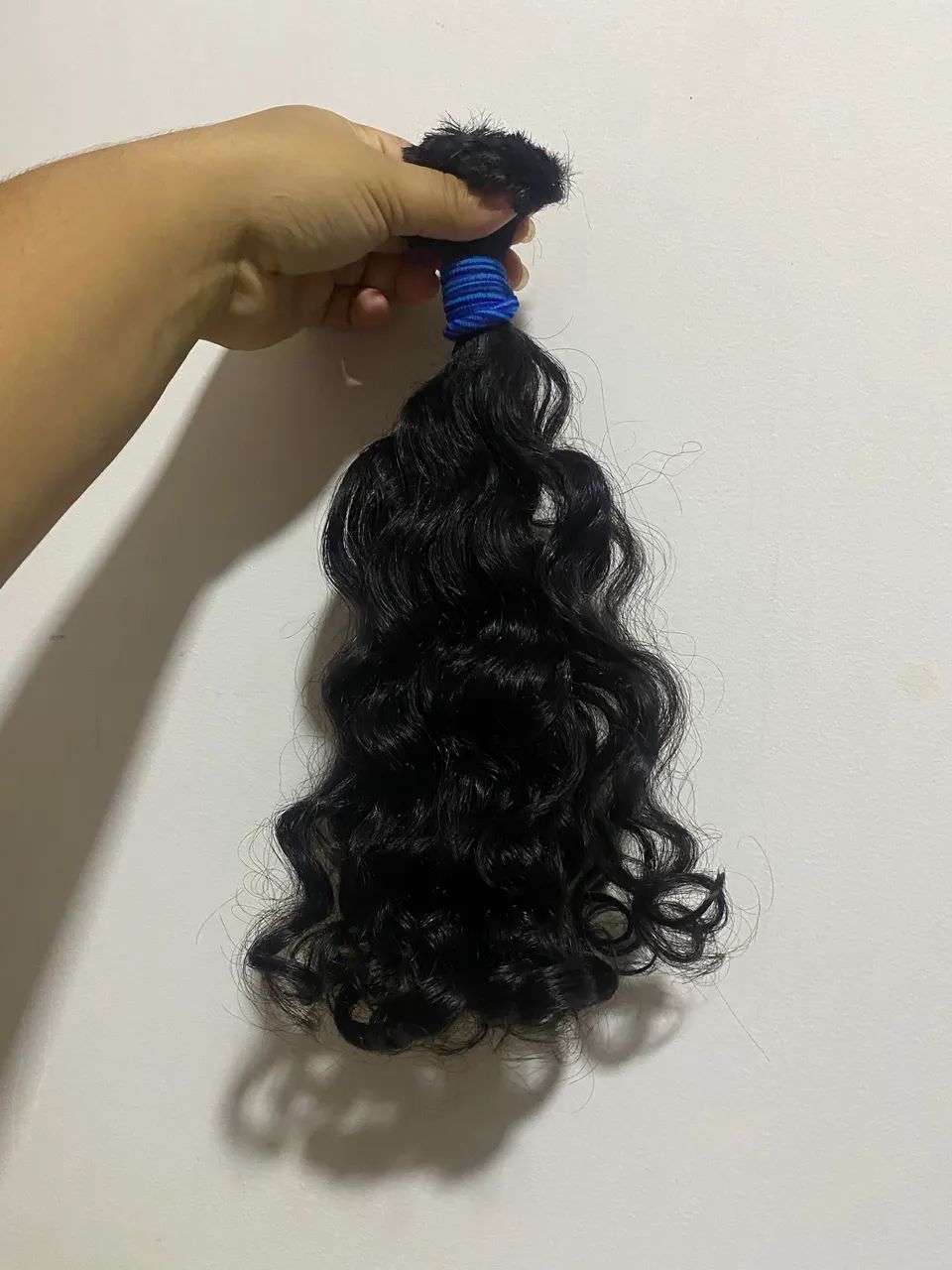 Cabelo humano cacheado natural 