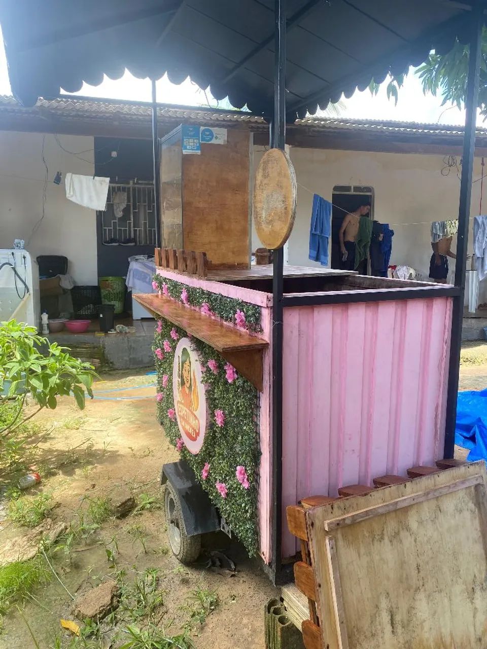 Carrinho para lanches e venda de espetinhos . - Foto 2