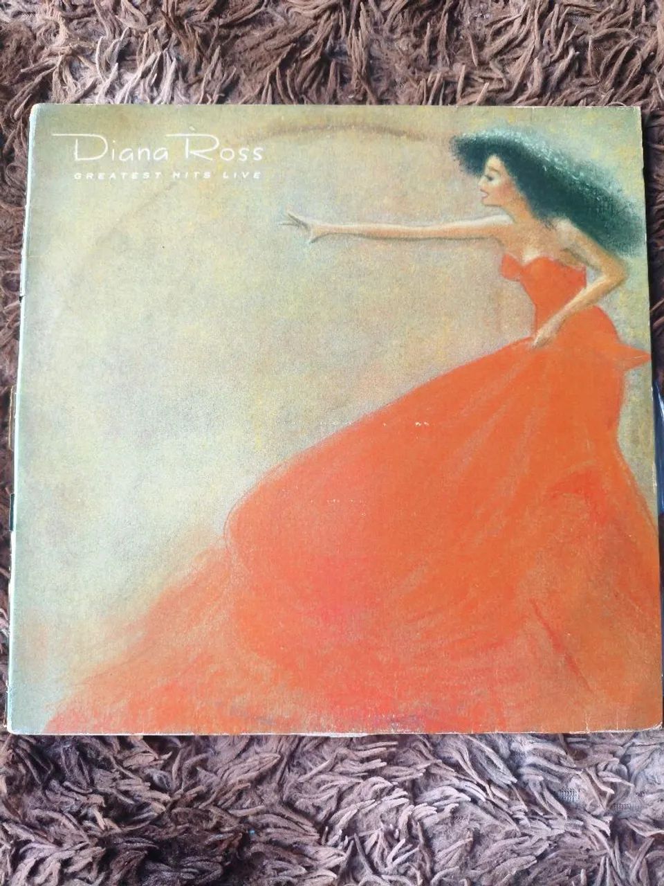 Disco de vinil Diana Ross duplo