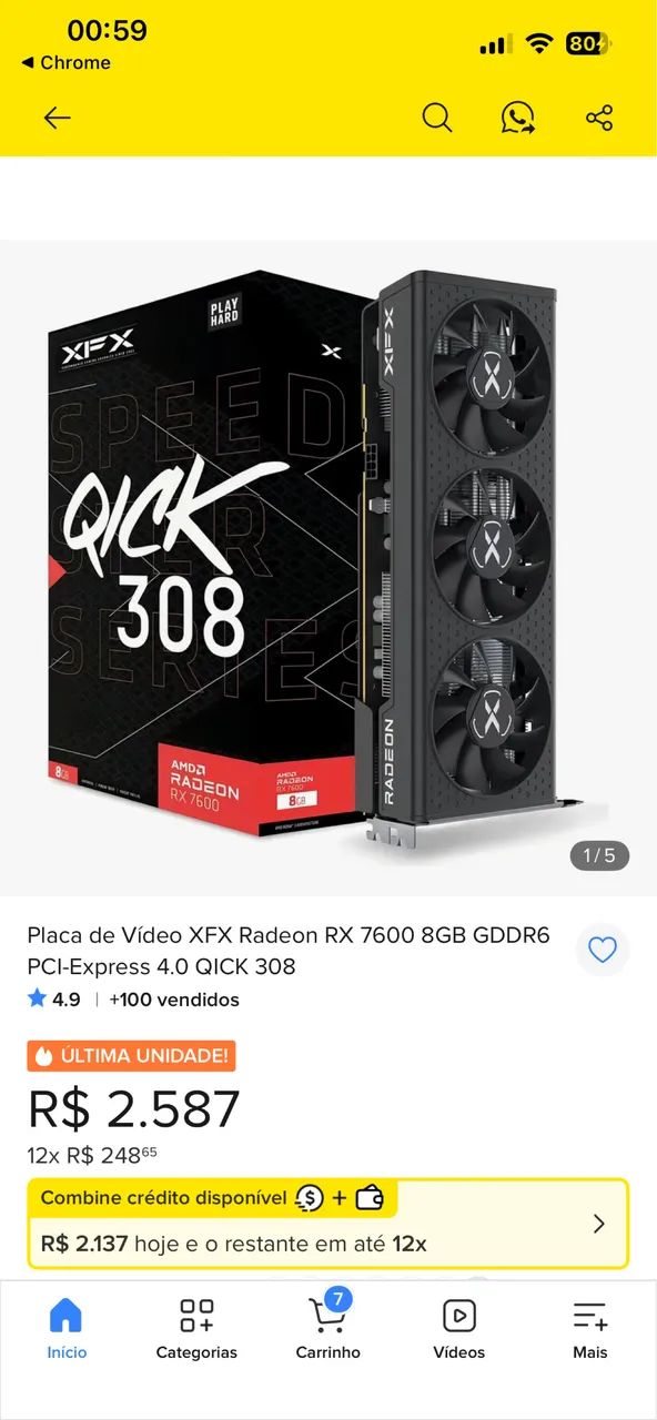 PC GAMER COMPLETO + 2 MONITORES + RX 7600 XFX 8GB 3 fans - Foto 4