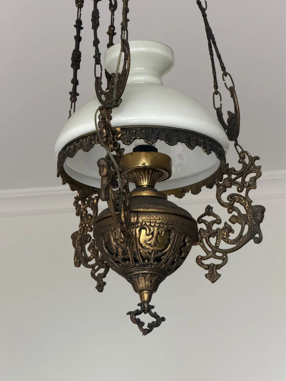 Lustre antigo de ferro  - Foto 2