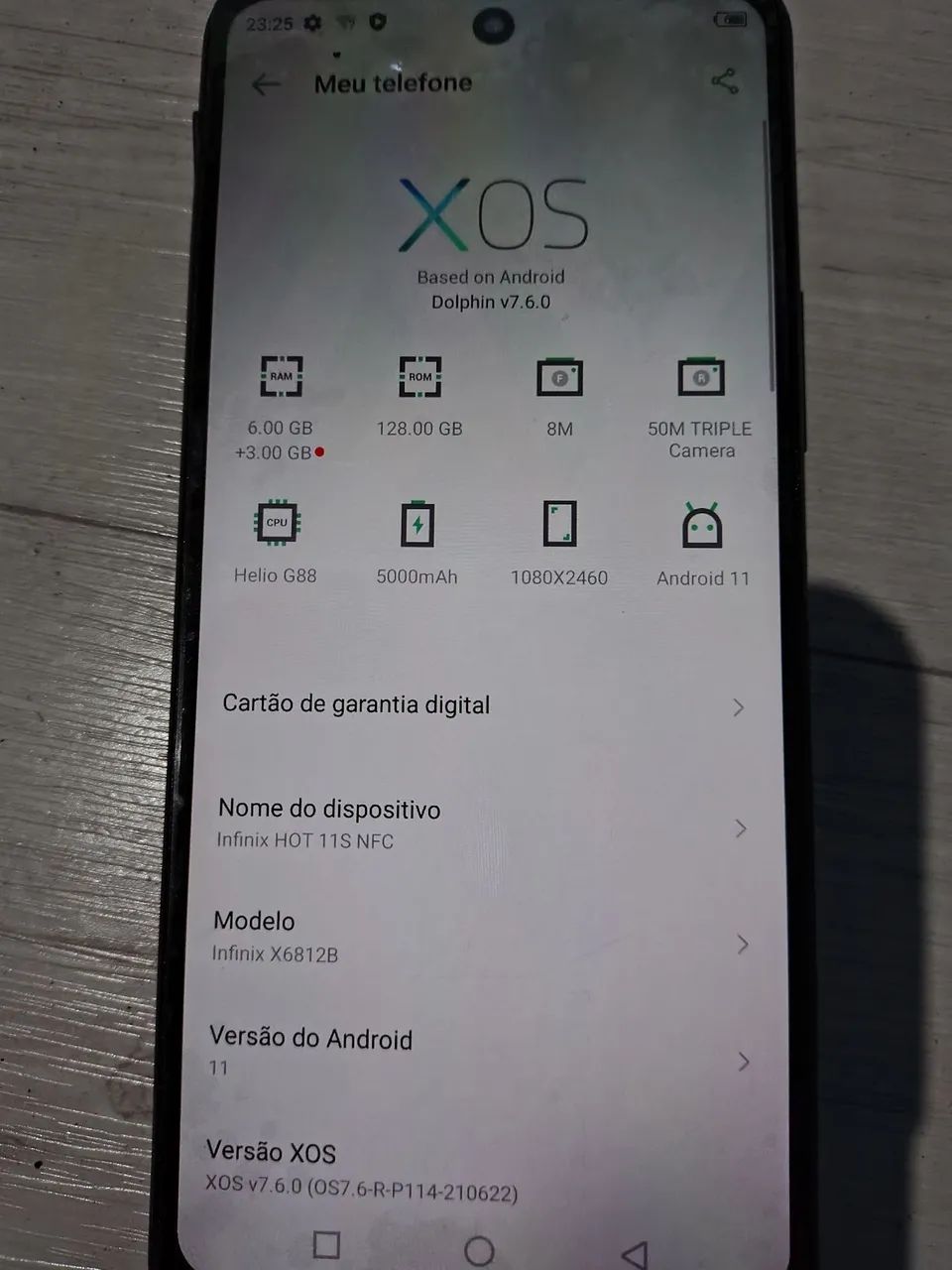 Celular Infinity Hot 11s
