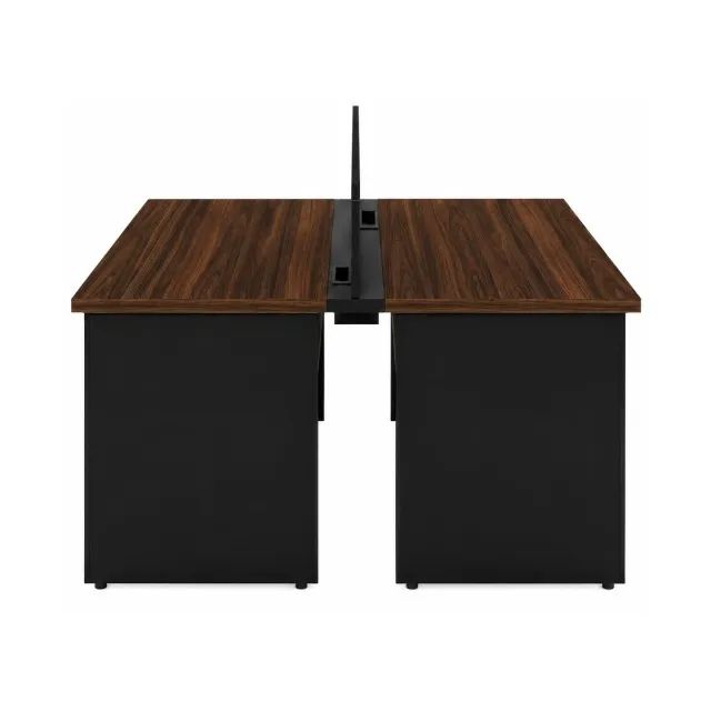 Mesa Para Escritório Com Gaveteiro Chave E Tomadas Funcional Moderna Premium 63090 - Foto 5