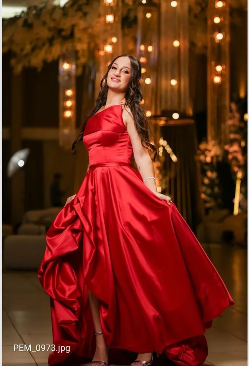VESTIDO FORMATURA VERMELHO - Foto 3