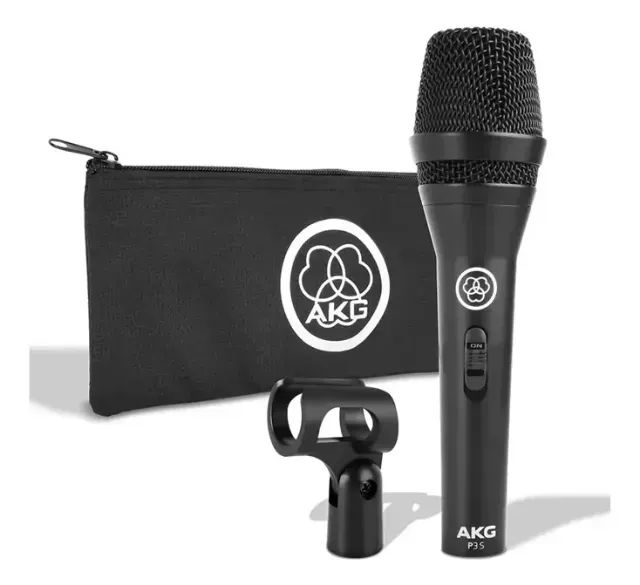 Microfone Dinâmico Akg P3s Perception P3 S P 3s Voz E Violão . - Foto 2