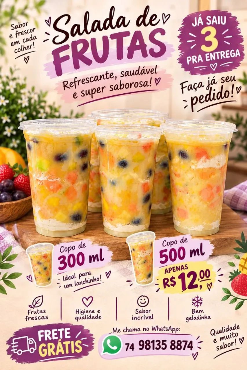 SALADA DE FRUTAS  - Foto 2