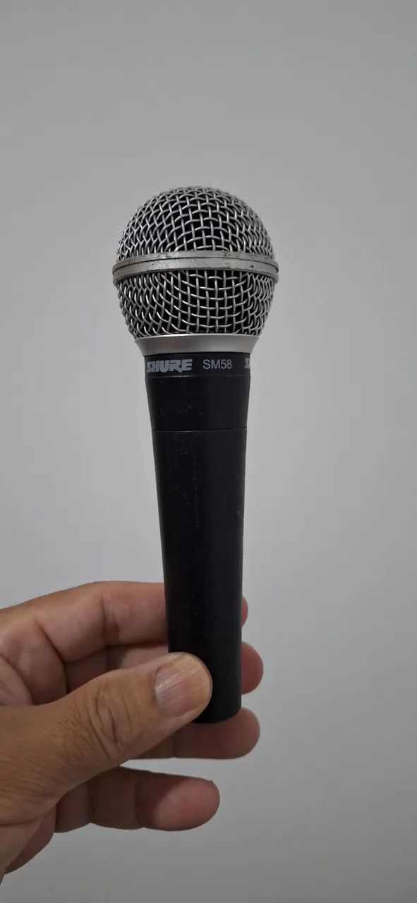 Vendo microfone cardioide Shure SM58 Original e bem conservado.  - Foto 2