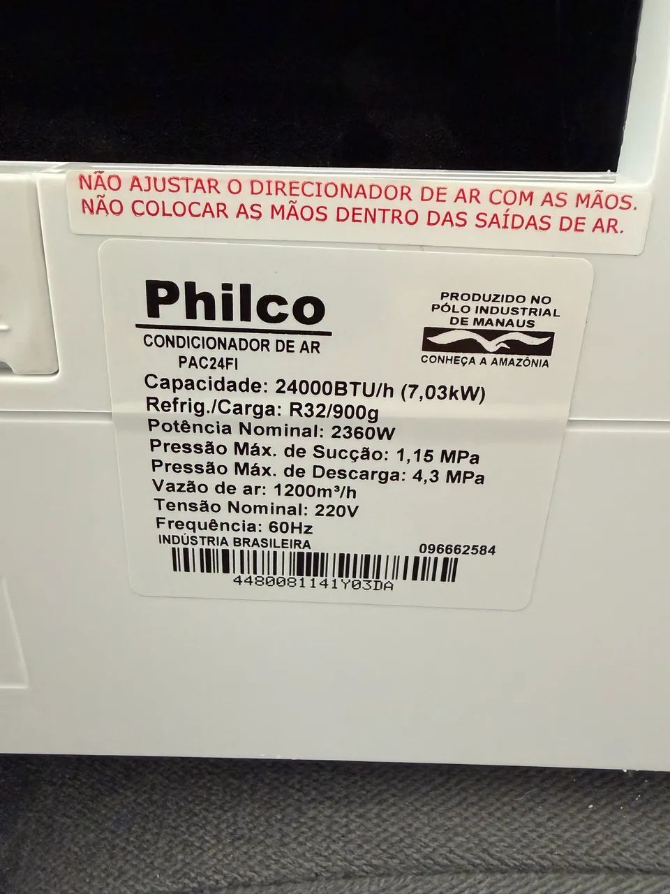 Ar Condicionado Split Philco - 24.000 BTUs - Foto 4