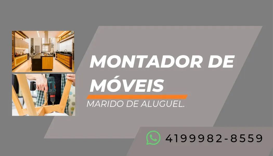 Montador de Móveis (montagem e desmontagem)