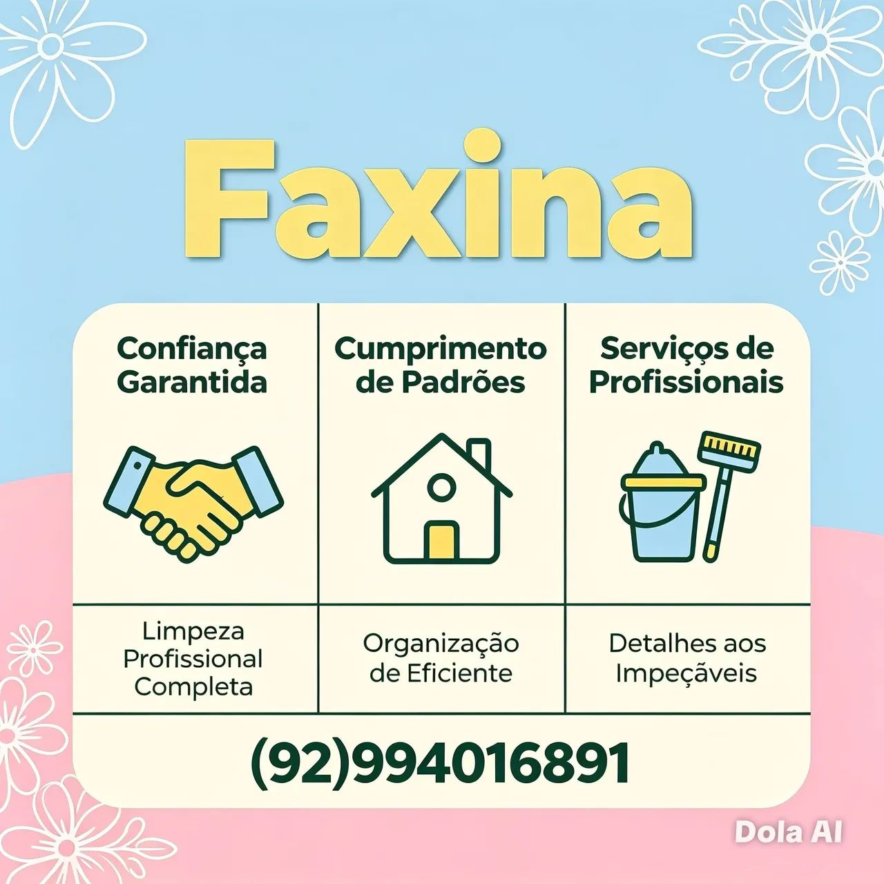 FAXINA ON