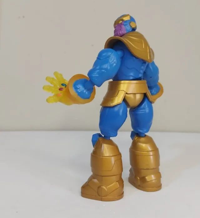 Action Figure Thanos Bend And Flex Marvel Avengers Hasbro 16cm - Foto 4