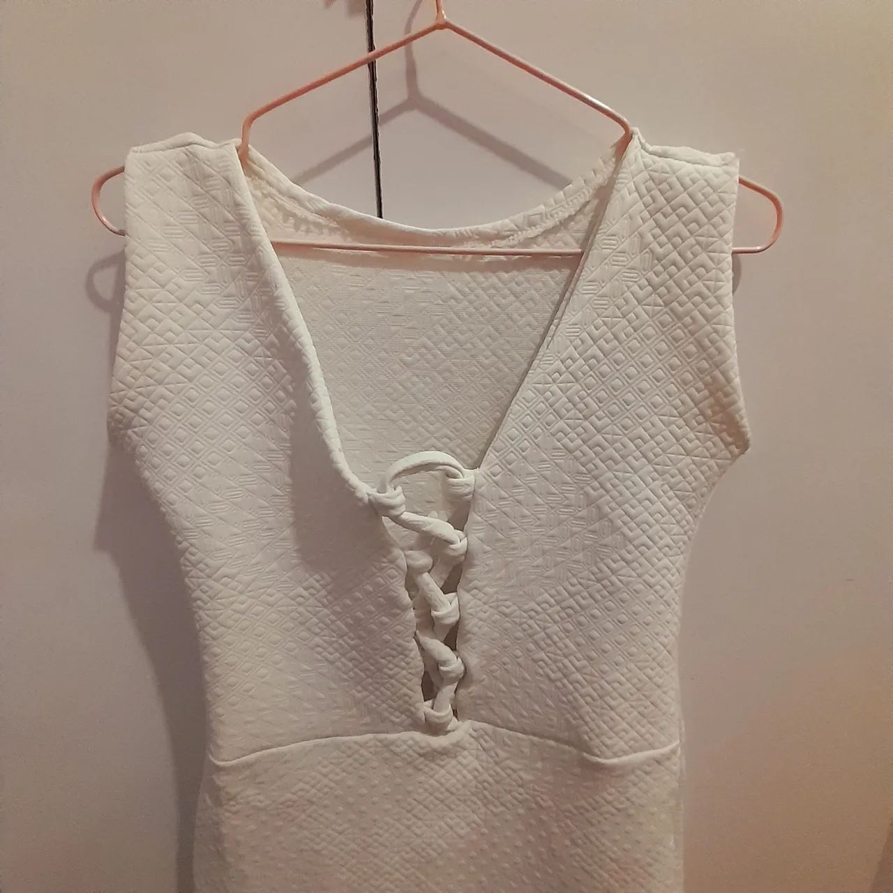 Vestido Branco tam P/M  - Foto 3