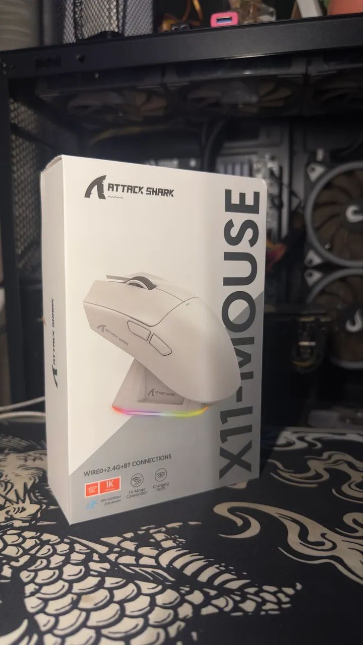 Vendo Mouse sem Fio Attack Shark X11 - Foto 3