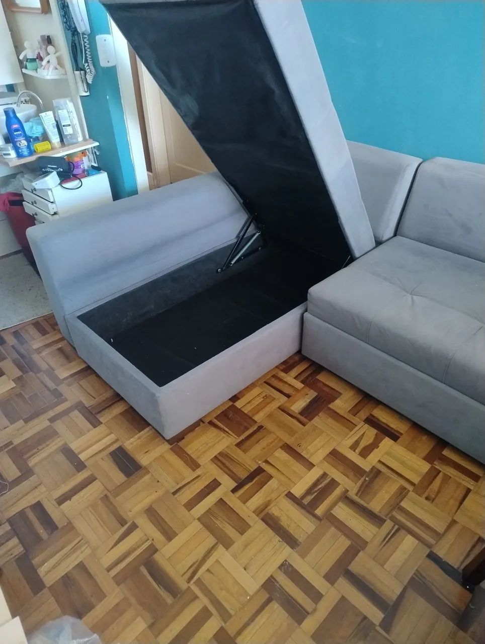 Sofá box em L - Foto 4