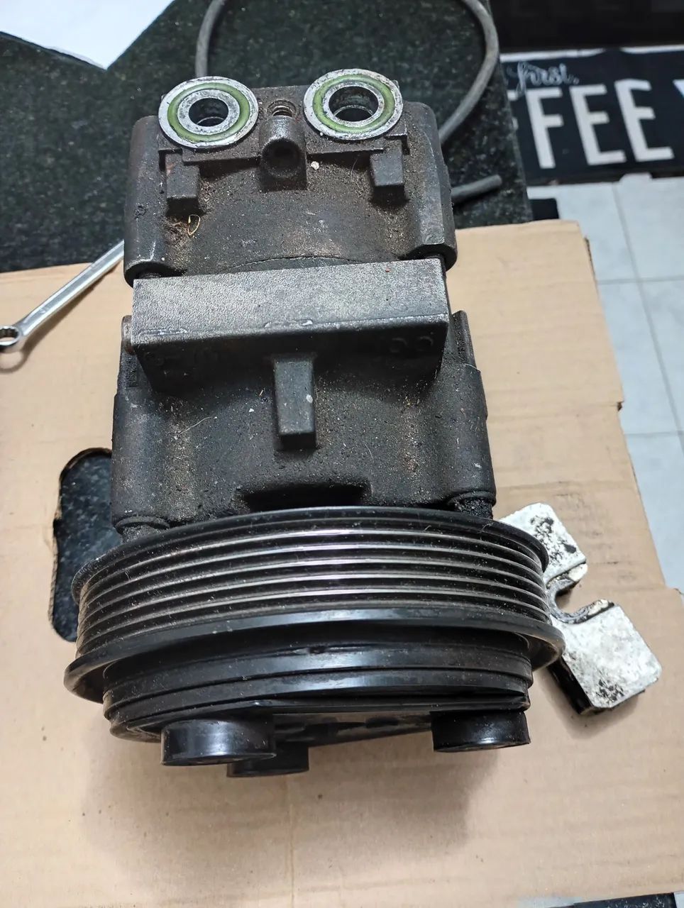 Compressor de ar condicionado  para carro - Foto 3