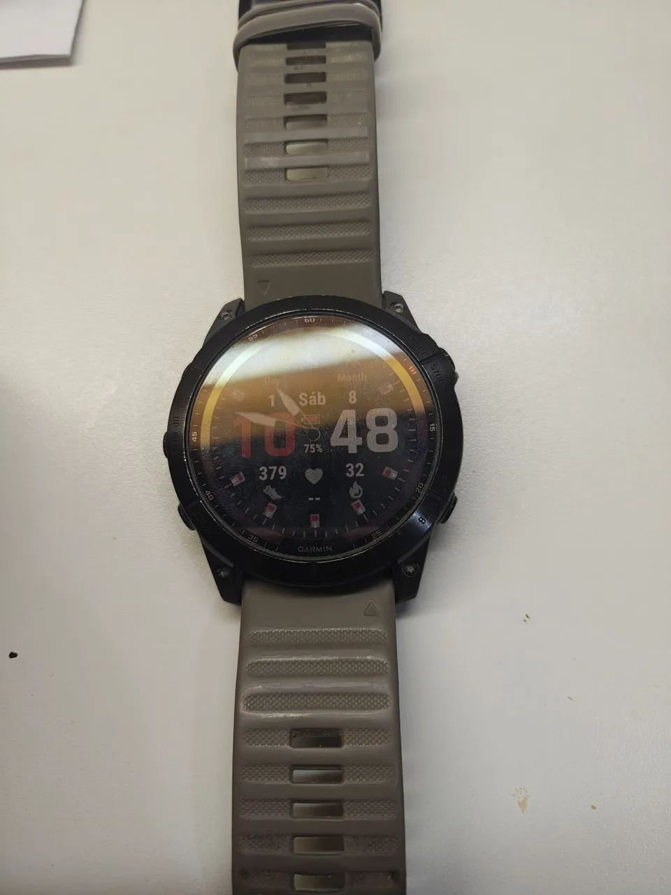 Relógio Garmin fênix 7x Sapphire solar - Foto 5