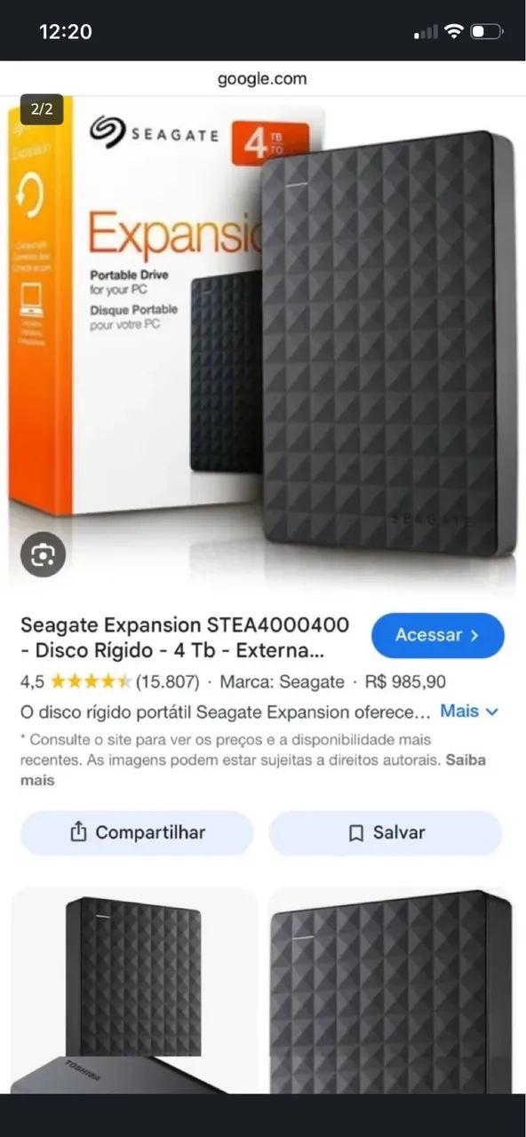 HD Externo 4TB - Foto 2