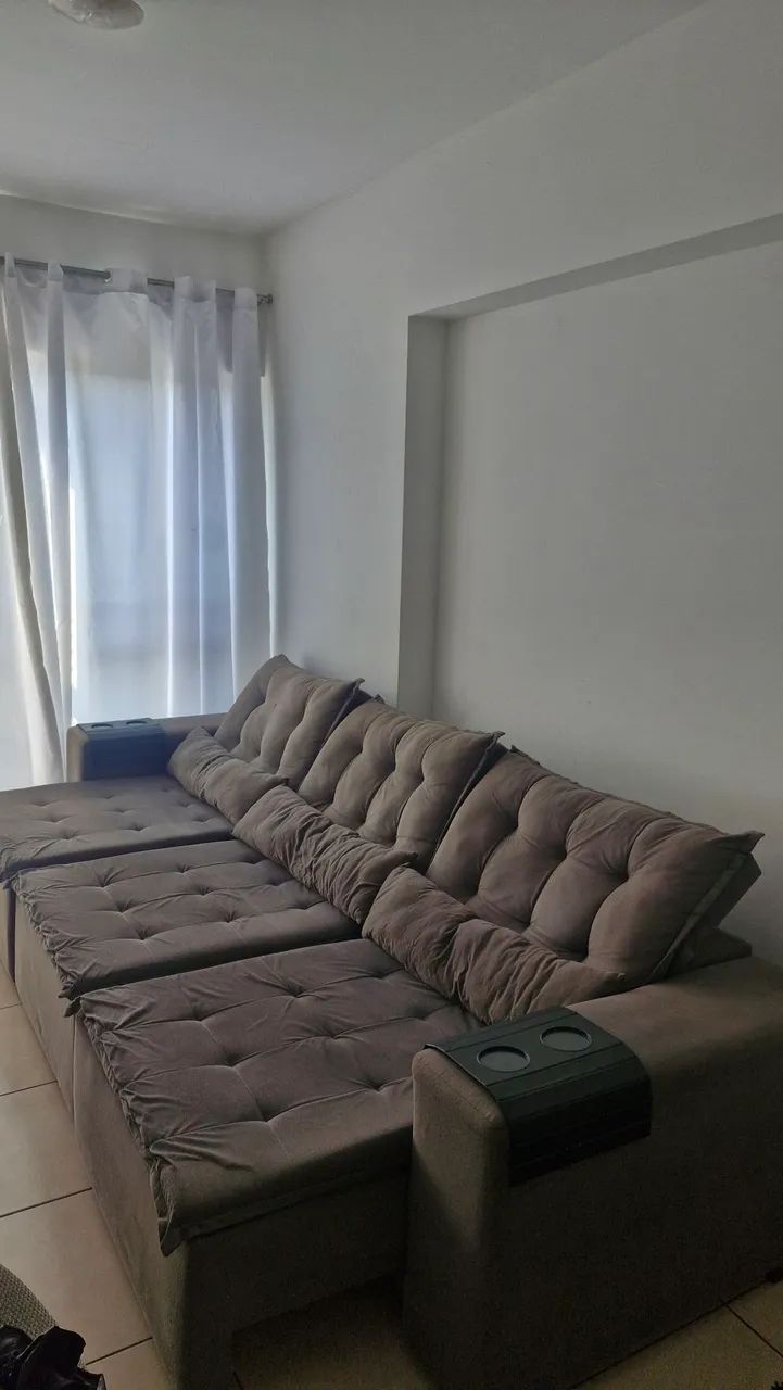 Sofá 3 lugares retrátil  - Foto 2