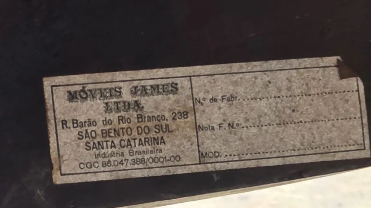 Cadeira de balanço linda antiga - Foto 3