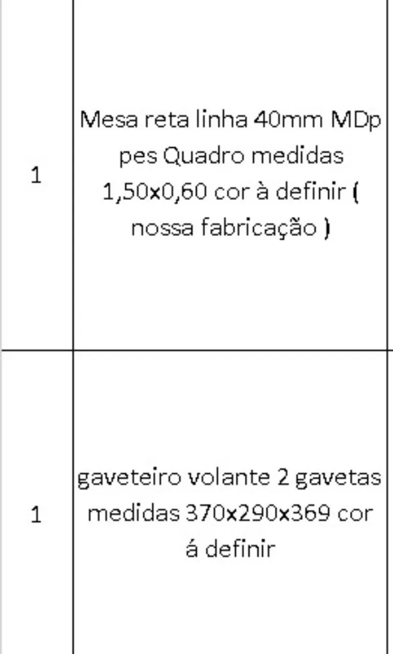 Mesa escritório  - Foto 4