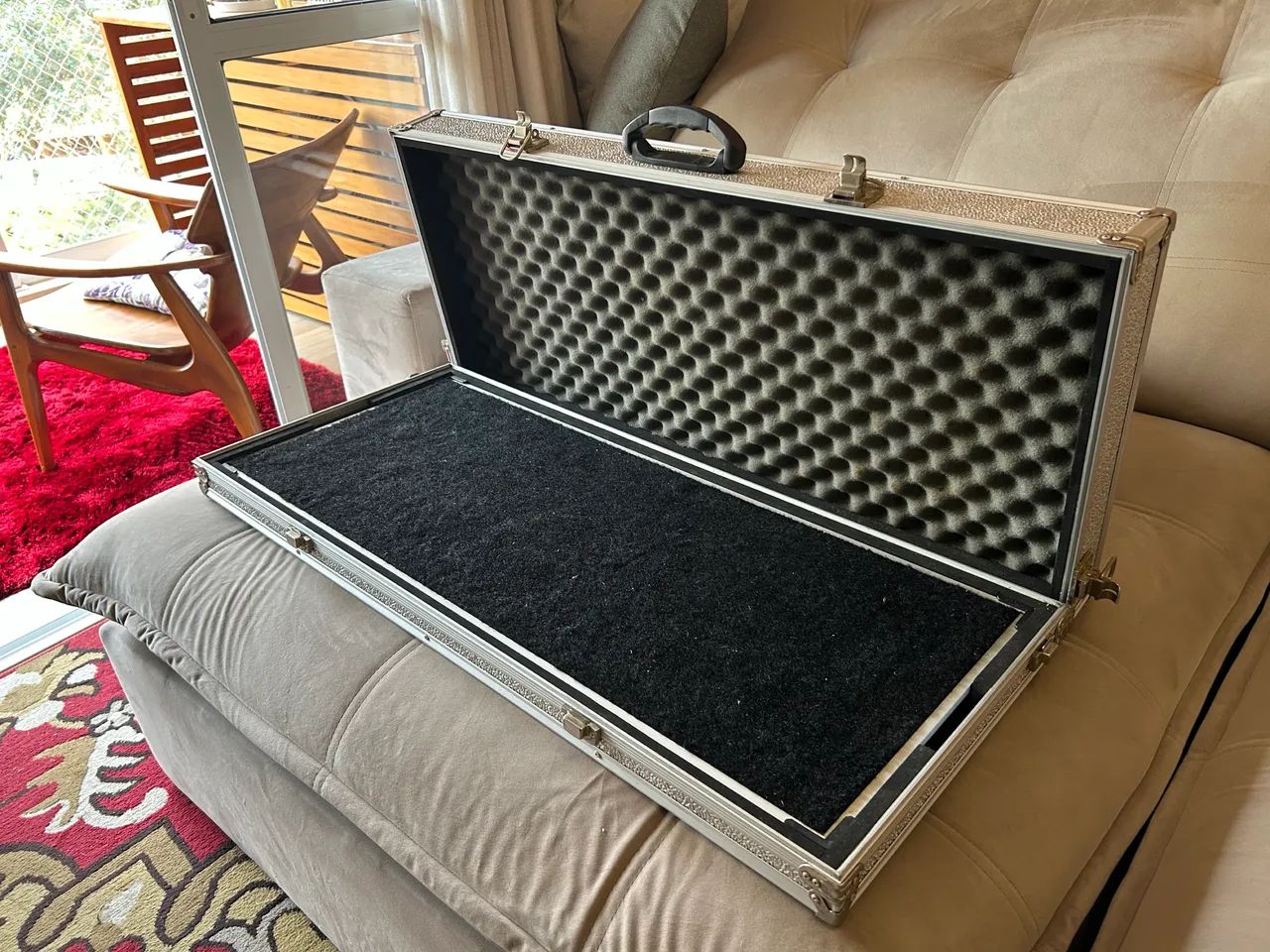 Case para pedais em alumínio (41,5x95cm) marca LANDSCAPE - Foto 3