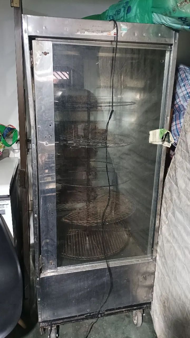 Máquina de Assar frango + queimadores novos na caixa - Foto 3