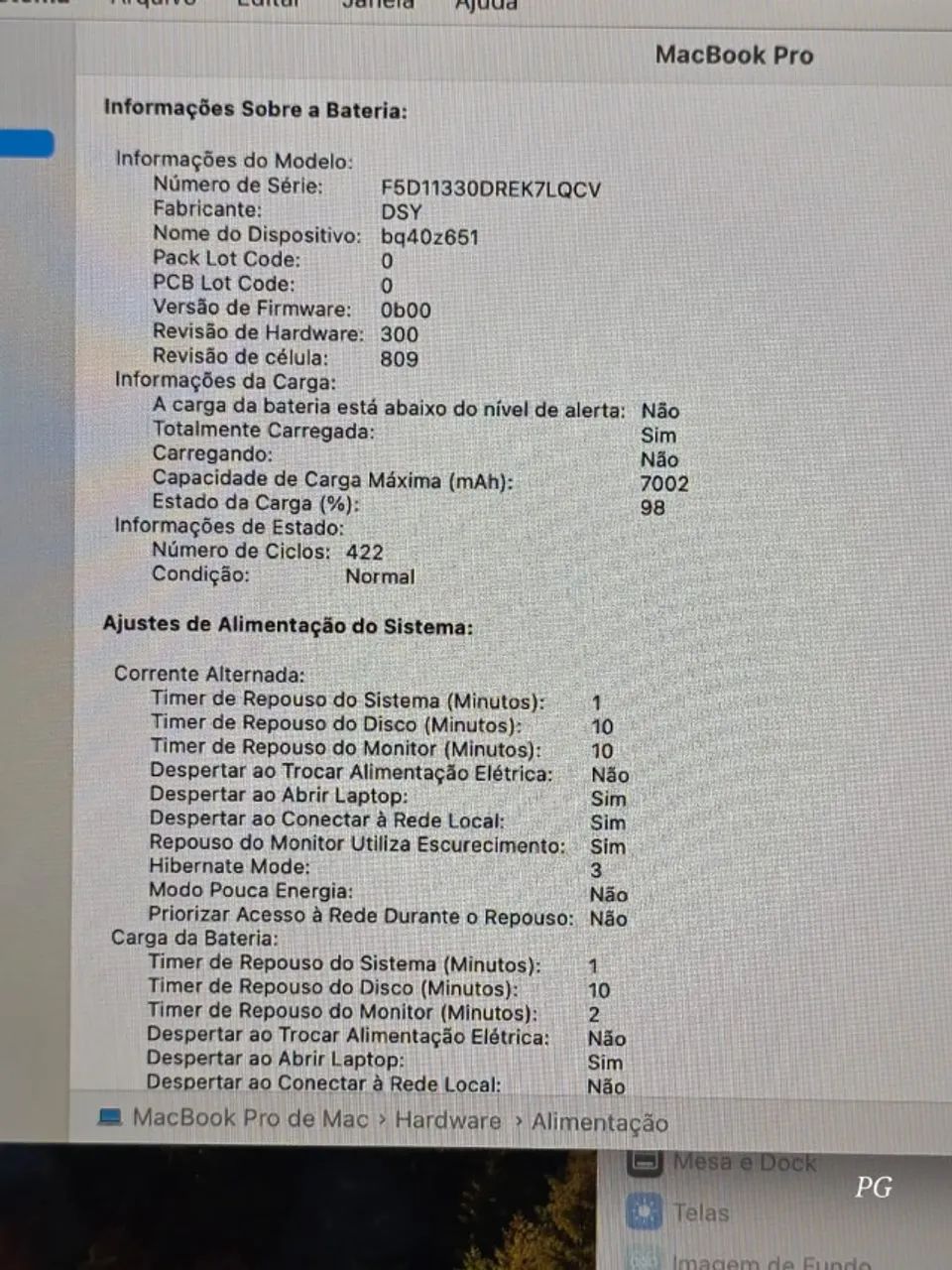 MacBook Pro 2019 i7 16gb 500gb SSD 16 polegadas Placa Vídeo 4gb - Aceito Troca - Foto 5