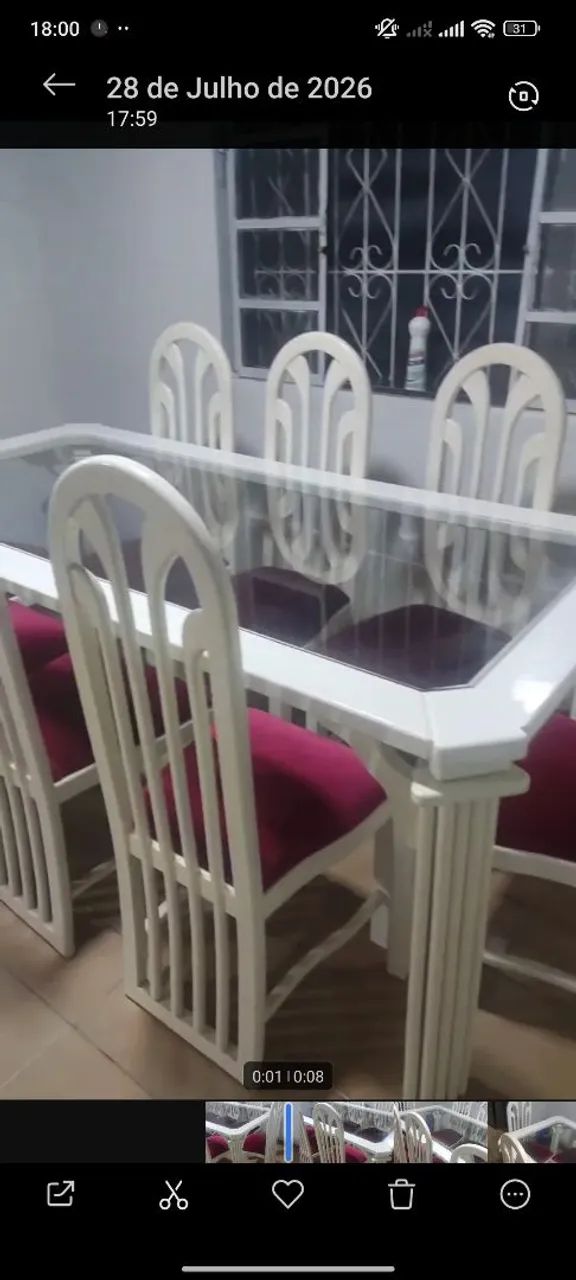 Mesa 8 lugares