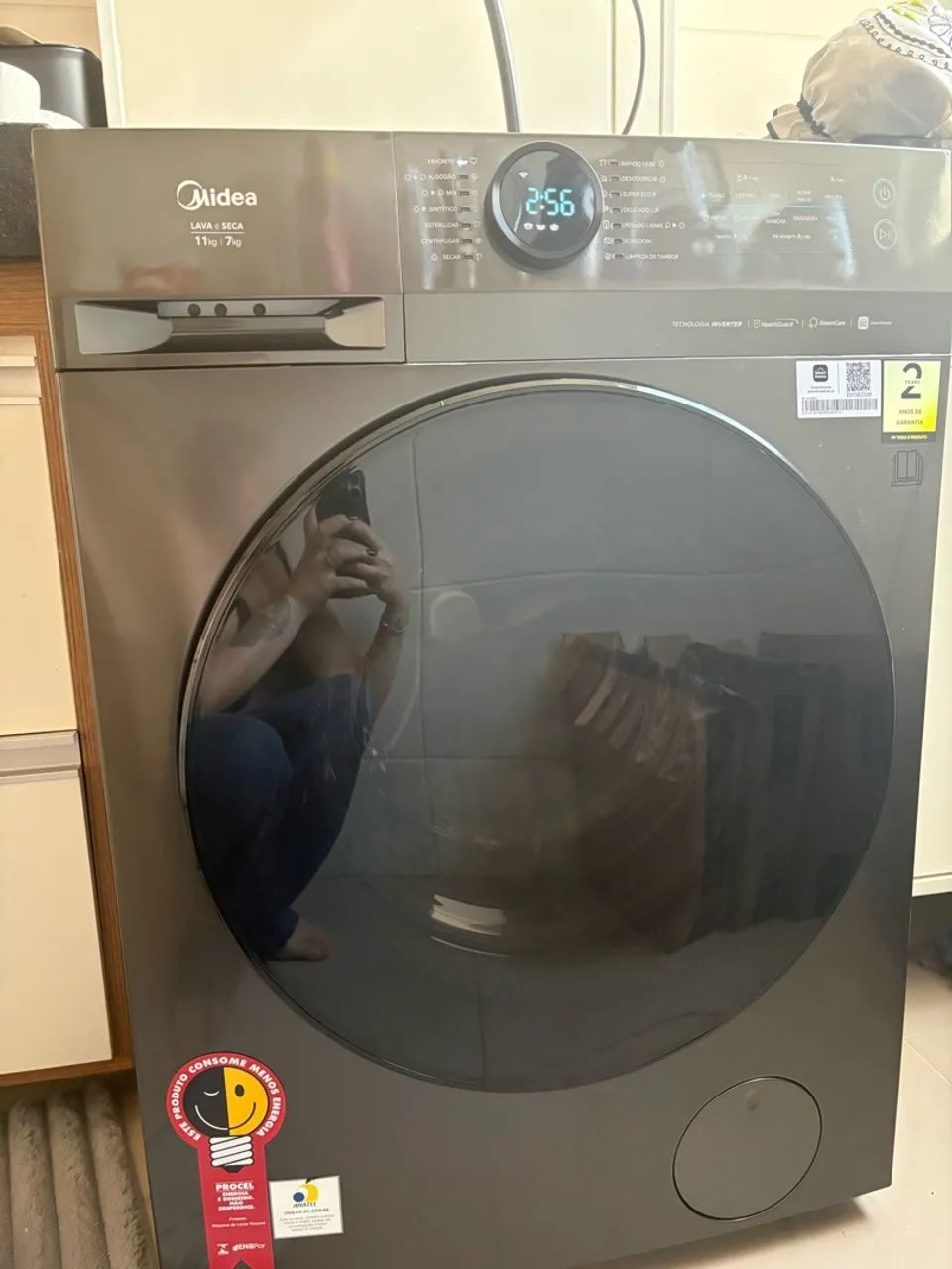 Lava e seca midea 11kg - Foto 2